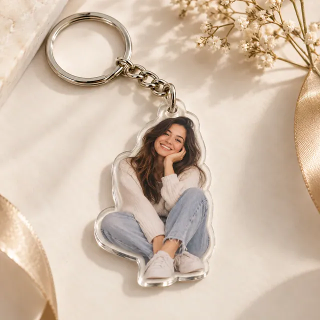Breloc foto personalizat