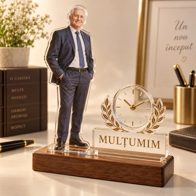 Cadou personalizat pentru pensionare