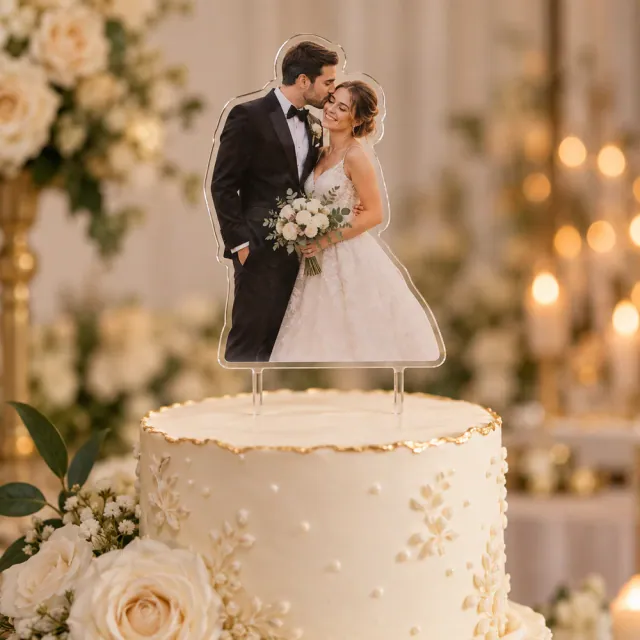 Topper foto personalizat pentru tort